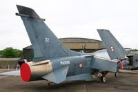 32 @ LFBD - Vought F-8E(FN) Crusader, C.A.E.A museum, Bordeaux-Merignac Air base 106 (LFBD-BOD) - by Yves-Q