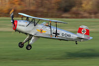 G-CHII @ EGCB - Landing at Barton RW26L. - by vickersfour