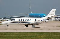 N535CE @ EGCC - Latium Jet Services (IOM) Inc Ce560 for take-off. - by FerryPNL