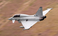 ZJ802 - LFA17. M6 Pass, Cumbria. Typhoon T3 coded 802, based at Coningsby. - by vickersfour