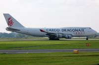 B-KAG @ EGCC - Arrival of Dragonair B744F - by FerryPNL