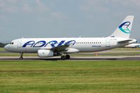 S5-AAB @ EGCC - Adria A320 taxying. - by FerryPNL