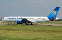G-TCBA @ EGCC - Thomas Cook B752 now flies for Fedex. - by FerryPNL