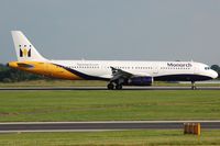 G-OZBO @ EGCC - Arrival A321 of Monarch A321 - by FerryPNL