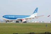G-WWBM @ EGCC - BMI A332 lined-up for departure - by FerryPNL
