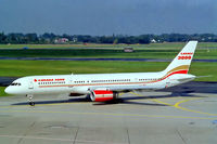 C-FXOO @ EDDL - C-FXOO   Boeing 757-28A [25621] (Canada 3000 Airlines) Dusseldorf Intl~G 28/09/1992 - by Ray Barber