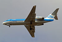 PH-KZU @ EGLL - PH-KZU   Fokker F-70 [11543] ( KLM cityhopper) Home~G 23/08/2010. On approach 27R. - by Ray Barber