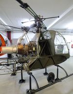 F-BNAY - Sud-Ouest SO.1221S Djinn at the Hubschraubermuseum (helicopter museum), Bückeburg