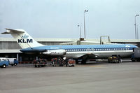 PH-DNS @ EHAM - PH-DNS   McDonnell Douglas DC-9-32 [47168] (KLM Royal Dutch Airlines) Amsterdam-Schiphol~PH 29/08/1976. From a slide. - by Ray Barber