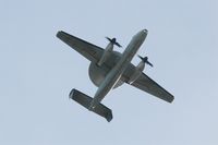 2 @ LFBD - Grumman E-2C Hawkeye, Take off rwy 05, Bordeaux-Mérignac Air Base 106 (LFBD-BOD) Open day 2017 - by Yves-Q