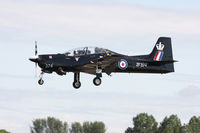 ZF374 @ EGVA - Shorts Tucano T1 ZF374 1 FTS RAF, Fairford 5/7/12 - by Grahame Wills
