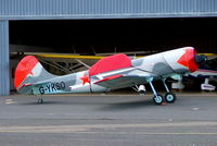 G-YKSO @ EGBW - G-YKSO   Yakovlev Yak-50 [791506] Wellesbourne Mountford~G 17/03/2005 - by Ray Barber