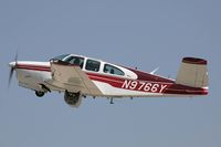 N9766Y @ KOSH - Beech P35 Bonanza  C/N D-7152, N9766Y - by Dariusz Jezewski www.FotoDj.com