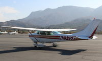 N2375X @ SZP - 1965 Cessna 182H SKYLANE, Continental O-470-S 230 Hp, taxi - by Doug Robertson