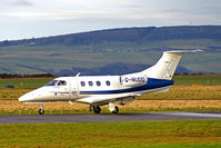 G-NUDD @ EGPE - G-NUDD   Embraer Emb-500 Phenom 100 [50000024] (Flairjet) Inverness~G 28/01/2012 - by Ray Barber