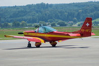 HB-HFZ @ LSZG - At Grenchen airport.
