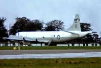 A9-299 @ EGDG - A9-299   Lockheed P-3AEW Orion [5409] (Royal Australian Air Force) RAF St Mawgan-Newquay~G 01/07/1981 . From a slide not the best of images. - by Ray Barber
