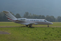N22UB @ LSZL - At Locarno-Magadino airfield, civil side. - by sparrow9