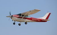N3373U @ KOSH - Cessna 182F - by Mark Pasqualino