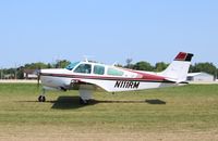 N111RM @ KOSH - Beech F33A