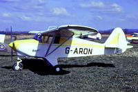 G-ARON @ EGHS - G-ARON   Piper PA-22-108 Colt [22-8822] Henstridge~G 12/04/1987 - by Ray Barber