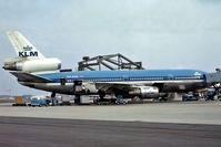 PH-DTA @ EHAM - PH-DTA   McDonnell Douglas DC-10-30 [46550] (KLM Royal Dutch Airlines) Amsterdam-Schiphol~PH 29/08/1976 - by Ray Barber