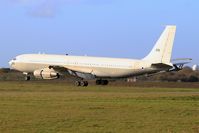 272 @ LFRB - Israeli Air Force Boeing 707-3L6C, Landing rwy 25L, Brest-Bretagne Airport (LFRB-BES) - by Yves-Q