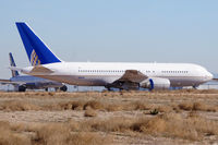 N68160 @ KGYR - Formerly with Continental then United.  Awaiting a new assignment as VP-BAL. - by Dave Turpie