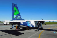 ZK-FWZ @ NZNV - Just landed in Invercargill, after the short hop from Stewart Island - by Micha Lueck