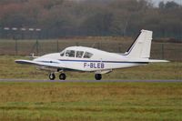 F-BLEB @ LFRB - Piper PA-23-250 Aztec, Take off run rwy 25L, Brest-Bretagne Airport (LFRB-BES) - by Yves-Q