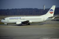 G-MONH @ EDDK - Boeing 737-3Y0 - EE EEB Euroberlin France - 23498 - G-MONH - 16.03.1990 - CGN - by Ralf Winter