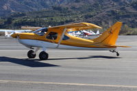 N126KB @ SZP - 2007 WAG-AERO 2+2 SPORTSMAN, Lycoming YIO-390?, taxi off the active - by Doug Robertson
