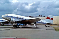 HB-ISB @ LSZH - HB-ISB   Douglas DC-3C-47-DL [4667] (Classic Air) Zurich~HB 12/09/1991 - by Ray Barber