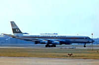 JA8006 @ EGLL - JA8006   Douglas DC-8-33 [45626] (Japan Air Lines) Heathrow~G 07/07/1974 - by Ray Barber