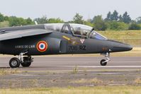 E171 @ LFSI - Dassault-Dornier Alpha Jet E, Taxiing to holding point rwy 29, St Dizier-Robinson Air Base 113 (LFSI) Open day 2017 - by Yves-Q