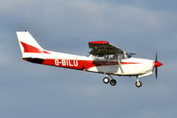 G-BILU @ EGSU - Landing at Norwich. - by Graham Reeve