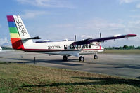 N227SA @ KEFD - N227SA   De Havilland Canada DHC-6-300 Twin Otter [517] (Scenic Airlines) Houston-Ellington Field~N 29/10/1991 - by Ray Barber