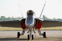 J-5002 @ LFSI - Swiss Air Force McDonnell Douglas FA-18C Hornet, Flight line, St Dizier-Robinson Air Base 113 (LFSI) Open day 2017 - by Yves-Q