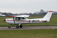 G-BSZO @ EGSH - Departing from Norwich. - by Graham Reeve