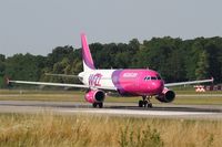 HA-LPM @ LFSB - Airbus A320-232, Take off run rwy 15, Bâle-Mulhouse-Fribourg airport (LFSB-BSL) - by Yves-Q