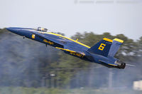 163444 @ KNKT - F/A-18C Hornet 163444  from Blue Angels Demo Team  NAS Pensacola, FL - by Dariusz Jezewski www.FotoDj.com