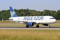 F-HBIB @ LFSB - Airbus A320-214, Take off run rwy 15, Bâle-Mulhouse-Fribourg airport (LFSB-BSL) - by Yves-Q