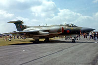 XW544 @ EGCN - XW544   Blackburn Buccaneer S.2B [B3-05-71] (Royal Air Force) RAF Finningley~G 30/07/1977 - by Ray Barber