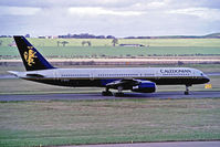 G-BPEA @ EGPH - G-BPEA   Boeing 757-236 [24370] (Caledonian Airways) Edinburgh-Turnhouse~G 07/03/1992 - by Ray Barber