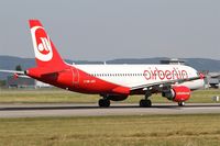 HB-JOZ @ LFSB - Airbus A320-214, Take off run rwy 15, Bâle-Mulhouse-Fribourg airport (LFSB-BSL) - by Yves-Q