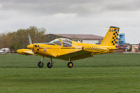 G-OPAZ @ EGBR - Pazmany PL-2 G-OPAZ, Breighton 13/4/14 - by Grahame Wills