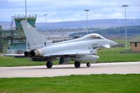 ZJ935 @ EGQS - ZJ935 leaving Lossiemouth  as part of II sqn for Baltic airpolicing mission in Romania - by Jac Balden