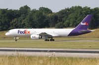 N918FD @ LFSB - Boeing 757-23A, Taxiing to holding point rwy 15, Bâle-Mulhouse-Fribourg airport (LFSB-BSL) - by Yves-Q