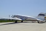 N25673 @ KEFD - Douglas DC-3A at the Lone Star Flight Museum, Houston TX - by Ingo Warnecke