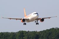 HB-JYA @ LFSB - Airbus A320-214, On final rwy 15, Bâle-Mulhouse-Fribourg airport (LFSB-BSL) - by Yves-Q